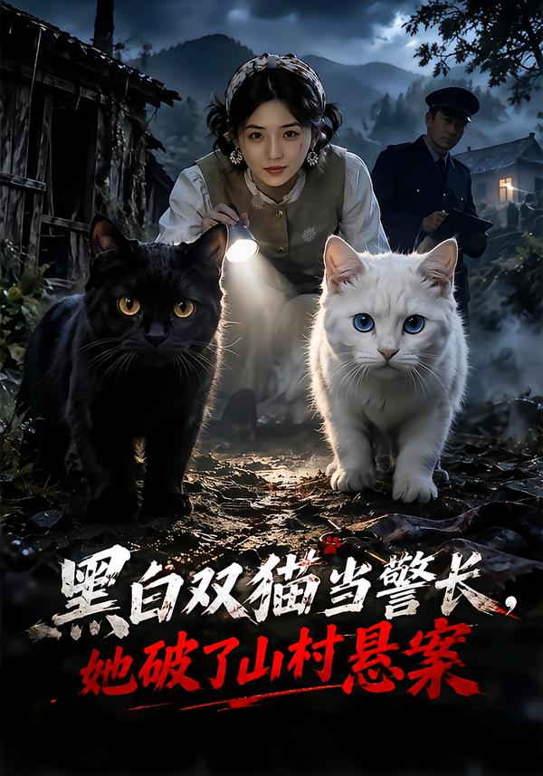 黑白双猫当警长，她破了山村悬案(全集)